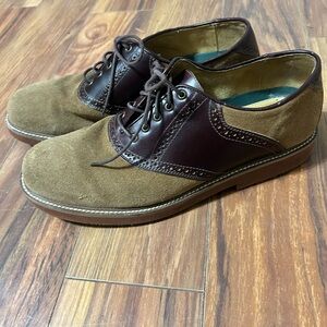 Duck Head Men's Brown Leather and Suede Shoes